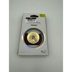PopSockets Phone Grip Stand Unisex OS Gold New MagSafe Celestial Sunburst Purple
